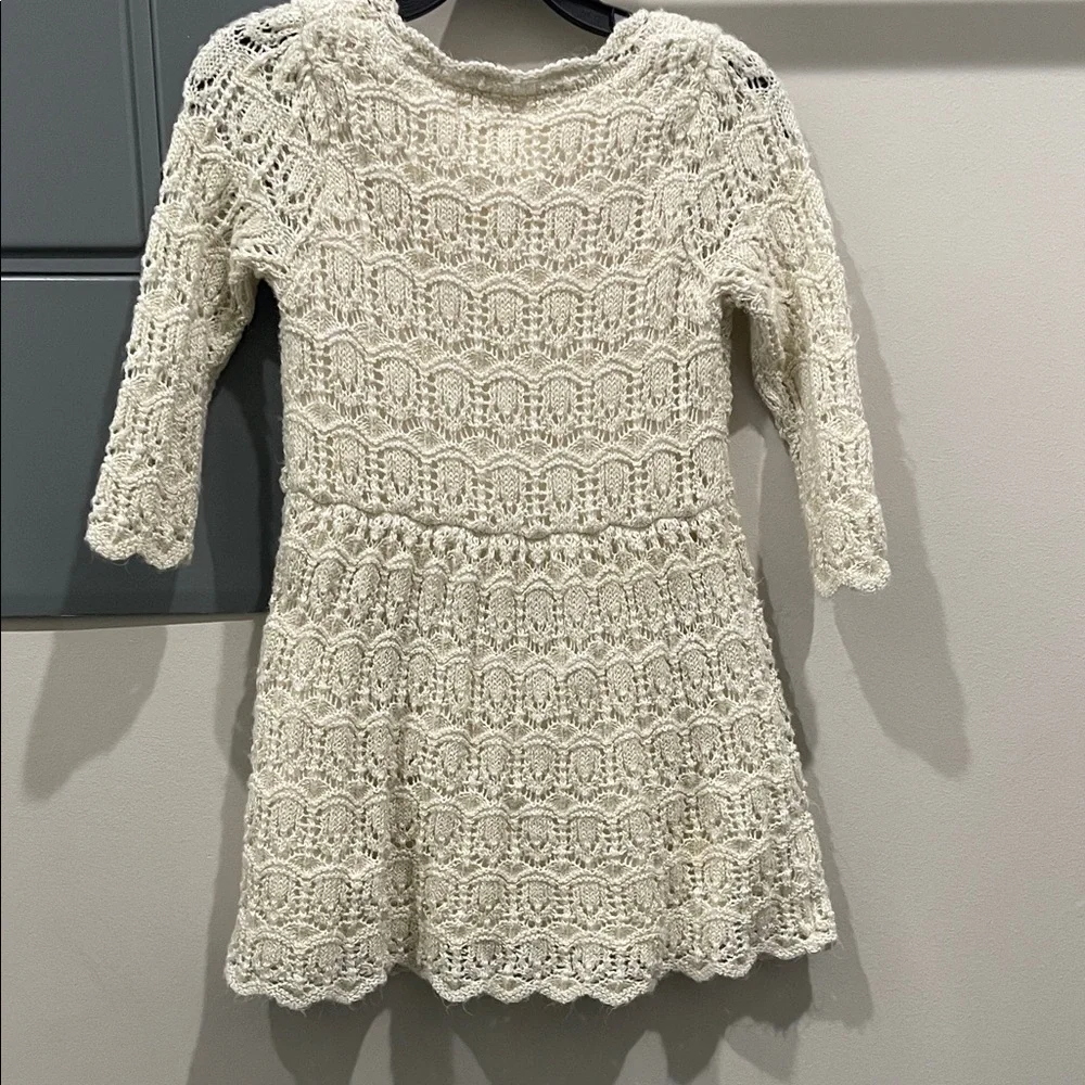 Cat & Jack Ivory Lace Sparkly 3T Dress